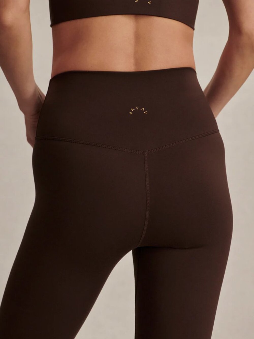 Varley FreeSoft High Rise Legging 25 Womens Size Medium Coffee Bean VAR01817 - Picture 14 of 15